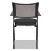 Alera Eikon Series Stacking Mesh Guest Chair, Supports Up To 275 Lb, Black, 2/carton Alera Eikon Series Stacking Mesh Guest Chair, Supports Up To 275 Lb, Black, 2/carton
