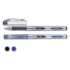 Gel Pen, Stick, Medium 0.7 Mm, Blue Ink, Silver/blue Barrel, Dozen Gel Pen, Stick, Medium 0.7 Mm, Blue Ink, Silver/blue Barrel, Dozen