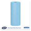 Shop Towels, Standard Roll, 1-ply, 10.4 X 11, Blue, 55/roll, 12 Rolls/carton Shop Towels, Standard Roll, 1-ply, 10.4 X 11, Blue, 55/roll, 12 Rolls/carton