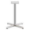 Arrange X-leg Base For 42-48" Tops, 32w X 32d X 40h, Silver Arrange X-leg Base For 42-48" Tops, 32w X 32d X 40h, Silver