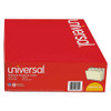 Double-ply Top Tab Manila File Folders, 1/5-cut Tabs: Assorted, Letter Size, 0.75" Expansion, Manila, 100/box