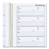Voice Mail Wirebound Log Books, 5.63 X 10.63, 6/page, 600 Forms Voice Mail Wirebound Log Books, 5.63 X 10.63, 6/page, 600 Forms