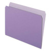 Colored File Folders, 1/3-cut Tabs: Assorted, Letter Size, Teal/light Teal, 100/box