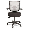Alera Elusion Series Mesh Mid-back Swivel/tilt Chair, Supports Up To 275 Lb, 17.9" To 21.6" Seat Height, Black