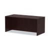 Alera Valencia Series Straight Front Desk Shell, 65" X 29.5" X 29.63", Mahogany Alera Valencia Series Straight Front Desk Shell, 65" X 29.5" X 29.63", Mahogany