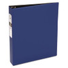 Economy Non-view Binder With Round Rings, 3 Rings, 1.5" Capacity, 11 X 8.5, Blue, (3400) Economy Non-view Binder With Round Rings, 3 Rings, 1.5" Capacity, 11 X 8.5, Blue, (3400)