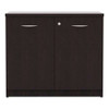 Alera Valencia Series Storage Cabinet, 34 1/8w X 22 7/8d X 29 1/2h, Espresso