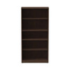 Alera Valencia Series Bookcase, Five-shelf, 31.75w X 14d X 64.75h, Espresso Alera Valencia Series Bookcase, Five-shelf, 31.75w X 14d X 64.75h, Espresso