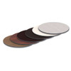 Reversible Laminate Table Top, Round, 35.38w X 35.38d, White/gray