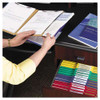 6-section Pressboard Top Tab Pocket-style Classification Folders With Safeshield Fasteners, 2 Dividers, Letter, Blue, 10/box 6-section Pressboard Top Tab Pocket-style Classification Folders With Safeshield Fasteners, 2 Dividers, Letter, Blue, 10/box