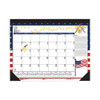 Recycled Desk Pad Calendar, Earthscapes Seasonal Artwork, 22 X 17, Black Binding/corners,12-month (july-june): 2022-2023 Recycled Desk Pad Calendar, Earthscapes Seasonal Artwork, 22 X 17, Black Binding/corners,12-month (july-june): 2022-2023