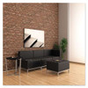 Alera Qub Series Powered Armless L Sectional, 26.38w X 26.38d X 30.5h, Black Alera Qub Series Powered Armless L Sectional, 26.38w X 26.38d X 30.5h, Black