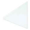 Floating Glass Dry Erase Board, 72 X 36, White