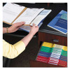 6-section Pressboard Top Tab Pocket-style Classification Folders With Safeshield Fasteners, 2 Dividers, Legal, Yellow, 10/box 6-section Pressboard Top Tab Pocket-style Classification Folders With Safeshield Fasteners, 2 Dividers, Legal, Yellow, 10/box