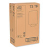 Folded Towel Dispenser, 11.75 X 6.25 X 18, Smoke Folded Towel Dispenser, 11.75 X 6.25 X 18, Smoke