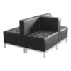 Alera Qub Series Ottoman, 26.38w X 21.5d X 17.5h, Black Alera Qub Series Ottoman, 26.38w X 21.5d X 17.5h, Black