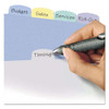 Write And Erase Corner Lock Big Tab Durable Plastic Dividers, 3-hold Punched, 5-tab, 11 X 8.5, Assorted, 1 Set Write And Erase Corner Lock Big Tab Durable Plastic Dividers, 3-hold Punched, 5-tab, 11 X 8.5, Assorted, 1 Set
