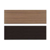 Reversible Laminate Table Top, Rectangular, 71.5w X 23.63d, Espresso/walnut