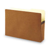 Redrope Drop Front File Pockets, 3.5" Expansion, Legal Size, Redrope, 25/box