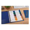 Customizable Table Of Contents Ready Index Dividers With Multicolor Tabs, 5-tab, 1 To 5, 11 X 8.5, Translucent, 1 Set Customizable Table Of Contents Ready Index Dividers With Multicolor Tabs, 5-tab, 1 To 5, 11 X 8.5, Translucent, 1 Set