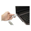 Compact Combination Laptop Lock, 6 Ft Steel Cable Compact Combination Laptop Lock, 6 Ft Steel Cable