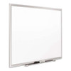 Classic Series Porcelain Magnetic Board, 72 X 48, White, Silver Aluminum Frame Classic Series Porcelain Magnetic Board, 72 X 48, White, Silver Aluminum Frame