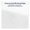 Preprinted Legal Exhibit Side Tab Index Dividers, Avery Style, 10-tab, 70, 11 X 8.5, White, 25/pack, (1070) Preprinted Legal Exhibit Side Tab Index Dividers, Avery Style, 10-tab, 70, 11 X 8.5, White, 25/pack, (1070)