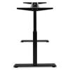 Adaptivergo Pneumatic Height-adjustable Table Base, 26.18" To 39.57", Black