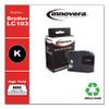 Remanufactured Black High-yield Ink, Replacement For Lc103bk, 600 Page-yield Remanufactured Black High-yield Ink, Replacement For Lc103bk, 600 Page-yield