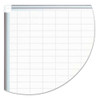 Grid Planning Board, 48 X 36, 2 X 3 Grid, White/silver Grid Planning Board, 48 X 36, 2 X 3 Grid, White/silver