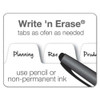 Write 'n Erase Tabloid Index Dividers, 5-tab, 11 X 17, White, 1 Set Write 'n Erase Tabloid Index Dividers, 5-tab, 11 X 17, White, 1 Set