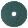 Low-speed High Productivity Floor Pads 5300, 19" Diameter, Blue, 5/carton