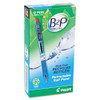 B2p Bottle-2-pen Recycled Ballpoint Pen, Retractable, Medium 1 Mm, Red Ink, Translucent Blue Barrel, Dozen