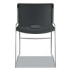 Olson Stacker High Density Chair, Supports Up To 300 Lb, Lava Seat/back, Chrome Base, 4/carton Olson Stacker High Density Chair, Supports Up To 300 Lb, Lava Seat/back, Chrome Base, 4/carton
