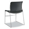 Olson Stacker High Density Chair, Supports Up To 300 Lb, Lava Seat/back, Chrome Base, 4/carton Olson Stacker High Density Chair, Supports Up To 300 Lb, Lava Seat/back, Chrome Base, 4/carton