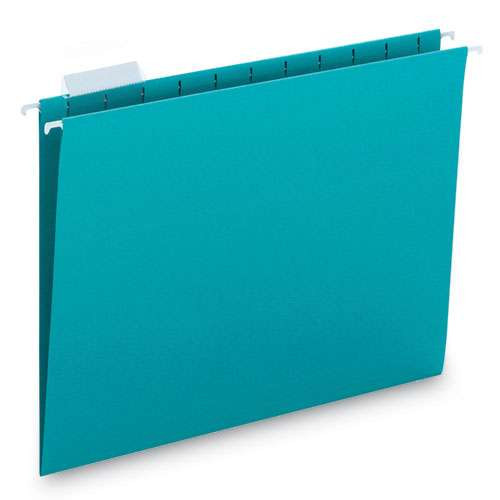 Buy Colored Hanging File Folders With 1/5 Cut Tabs, Letter Size, 1/5 ...