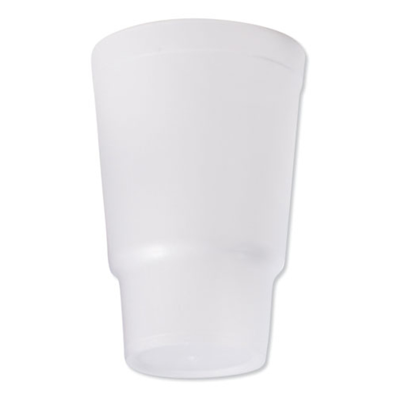 Dart Foam Drink Cups, 16 oz, White, 20/Bag, 25 Bags/Carton