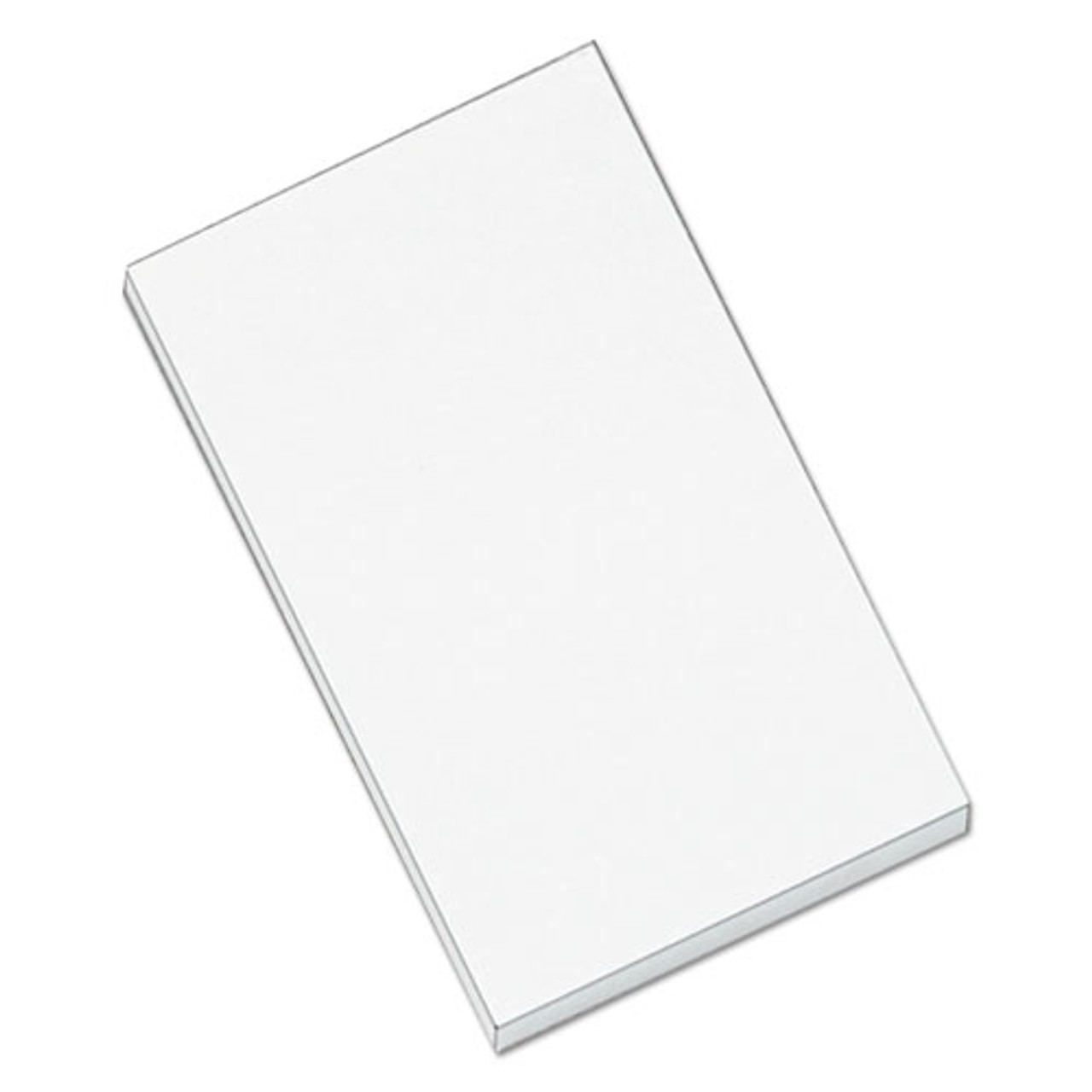 Universal Scratch Pads, Unruled, 3 x 5, White, 100 Sheets, 12/Pack  -UNV35613 