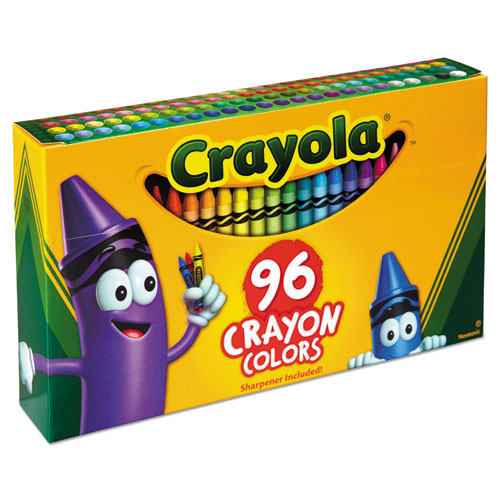 maxell Windows in Color Club 22枚セット　9箱 Buy Classic Color Crayons In Flip-top Pack With Sharpener, 96
