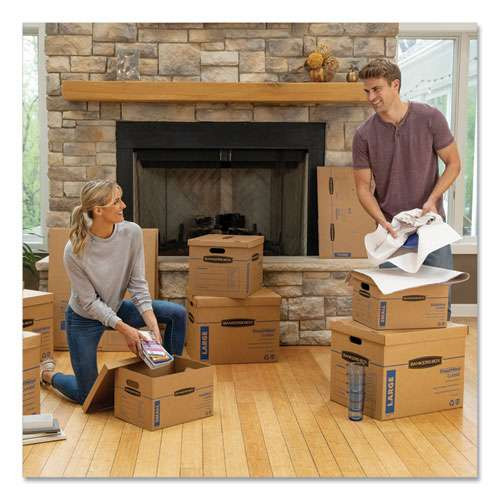 Buy Smoothmove Classic Moving/storage Boxes, Small, Half Slotted ...
