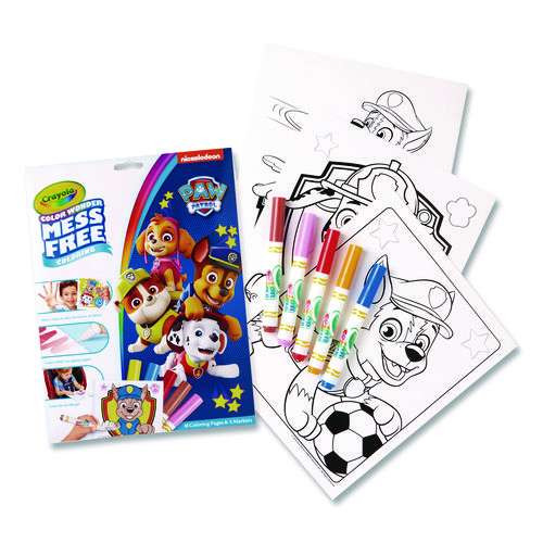 Buy Nickelodeon Paw Patrol Color Wonder Kit, (18) Coloring Pages, (5 ...