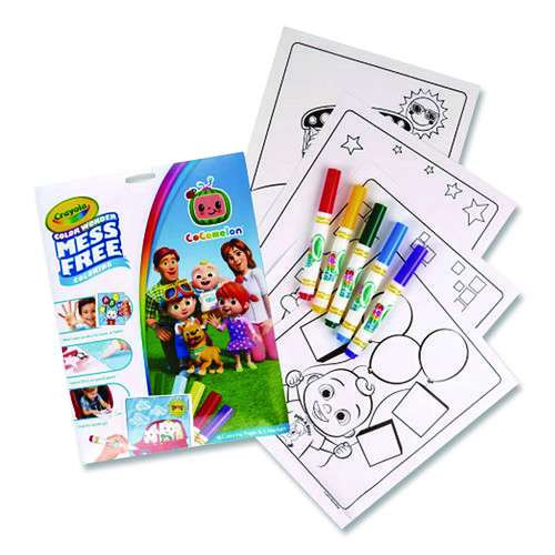 Buy Cocomelon Color Wonder Kit, (18) Coloring Pages, (5) Cocomelon ...