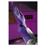 Purple Nitrile Exam Gloves, 310 Mm Length, Large, Purple, 500/ct