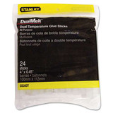 Dual Temperature Glue Sticks, 0.45" X 4", Dries Clear, 24/pack