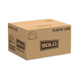 Soloserve Flat-top Dome Cup Lids, Fits 5 Oz To 8 Oz Containers, Clear, 50/pack 20 Packs/carton Soloserve Flat-top Dome Cup Lids, Fits 5 Oz To 8 Oz Containers, Clear, 50/pack 20 Packs/carton