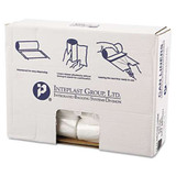 High-density Commercial Can Liners Value Pack, 30 Gal, 11 Microns, 30" X 36", Clear, 500/carton
