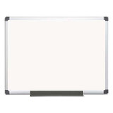 Value Melamine Dry Erase Board, 36 X 48, White, Aluminum Frame