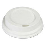 Hot Cup Lids, Fits 10 Oz To 20 Oz Hot Cups, Black, 1,000/carton