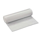 High-density Interleaved Commercial Can Liners, 33 Gal, 11 Microns, 33" X 40", Clear, 500/carton