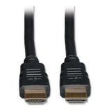 High Speed Hdmi Cable With Ethernet, Ultra Hd 4k X 2k, (m/m), 6 Ft., Black